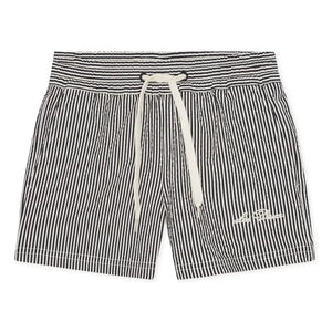 Les Deux - Stan Striped Swimsuit Shorts | Black