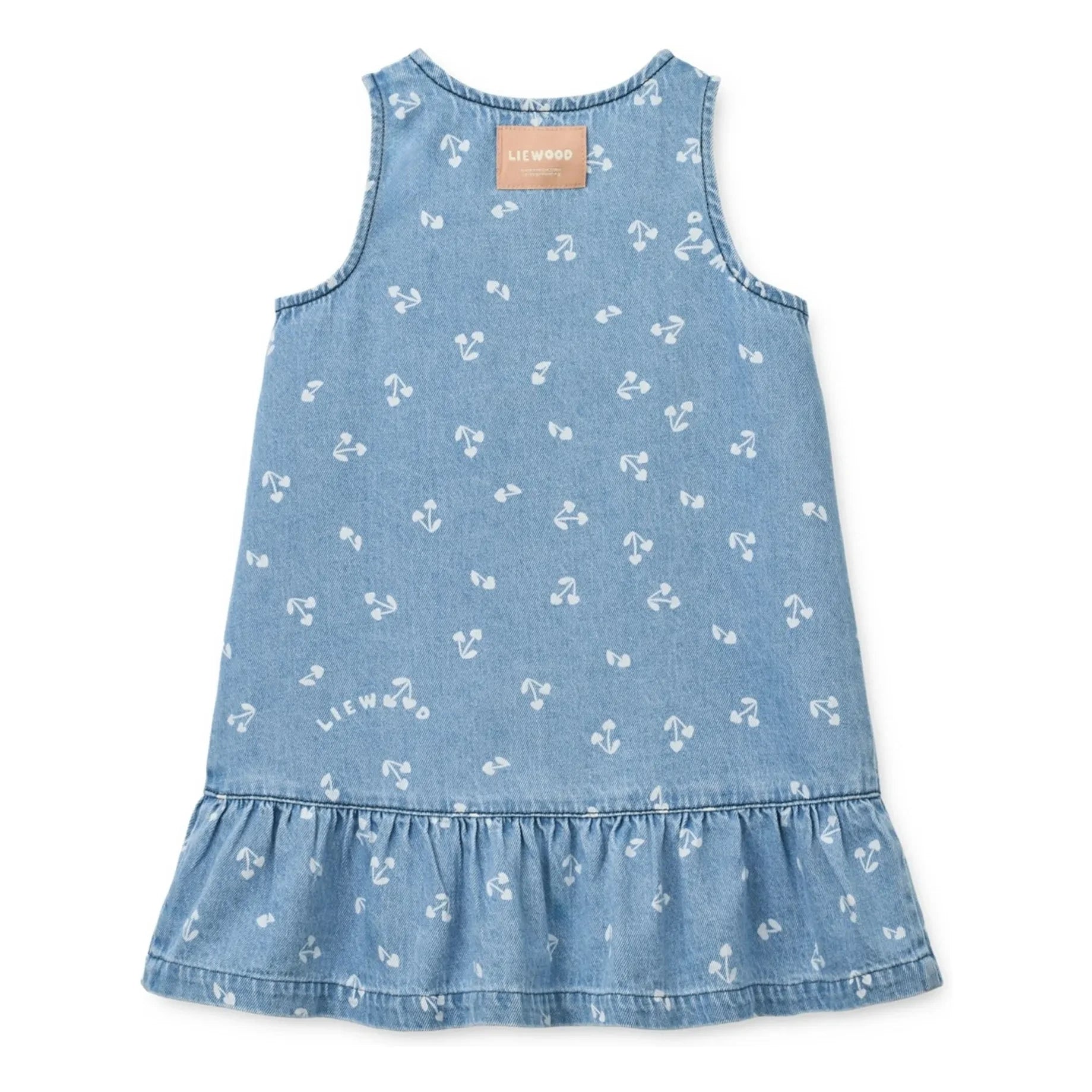 Liewood - Sybilla Cerises Denim Elbise | Mavi