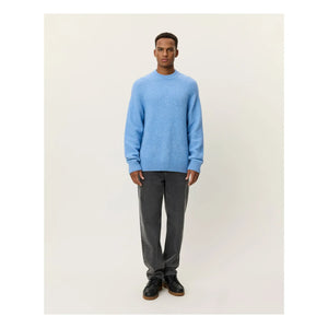 Les Deux - Gilbert Crew Neck Knit Sweater | Blue