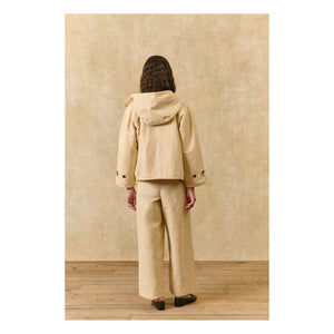 Louise Misha - Bertille Linen & Cotton Jacket | Ivory