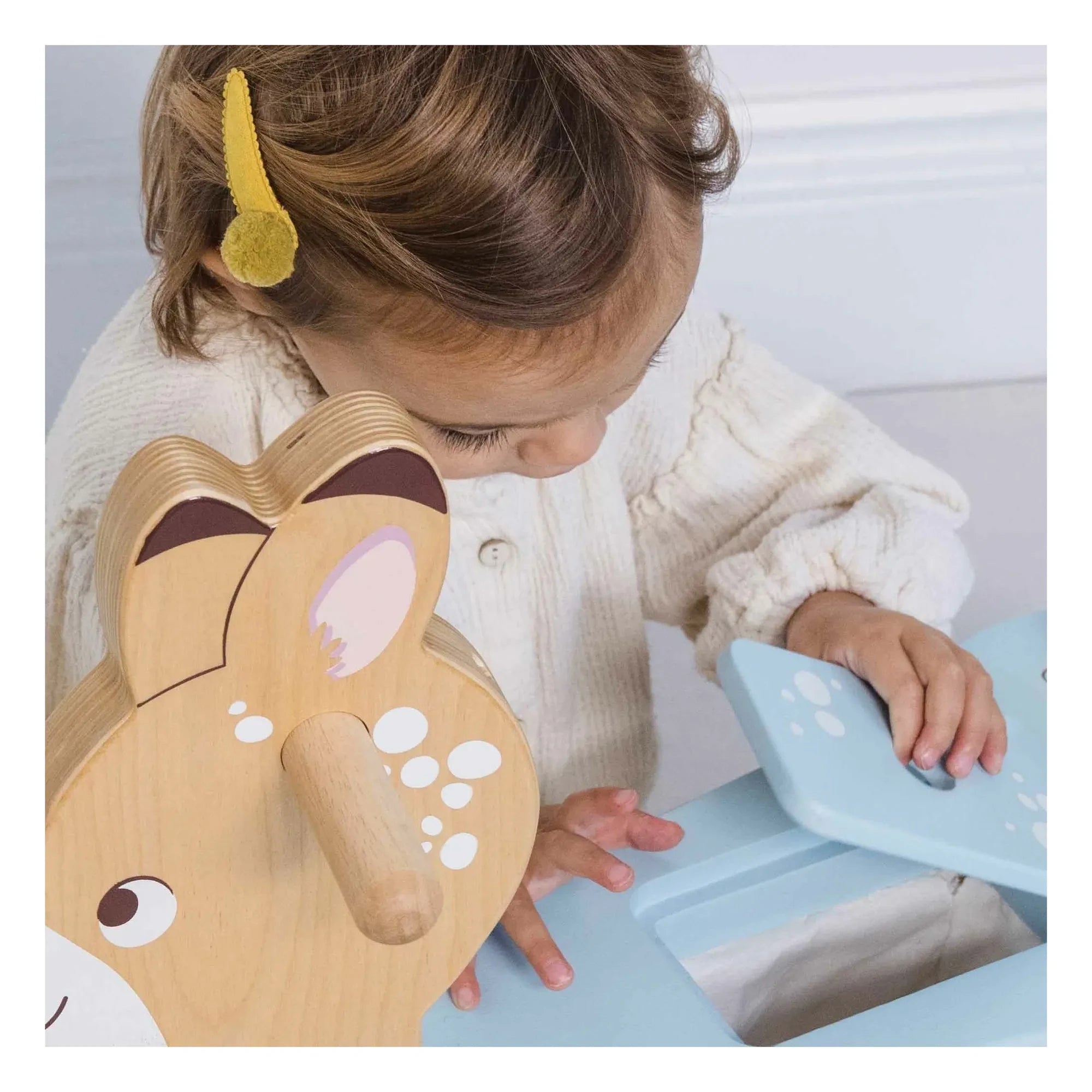 Le Toy Van - Light Brown Carrying Cart | Beige