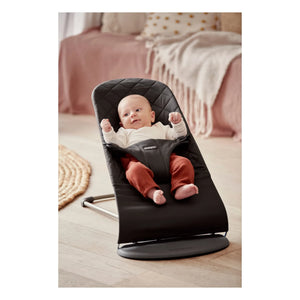 BabyBjörn - Quilted Cotton Bliss Lounger | Black