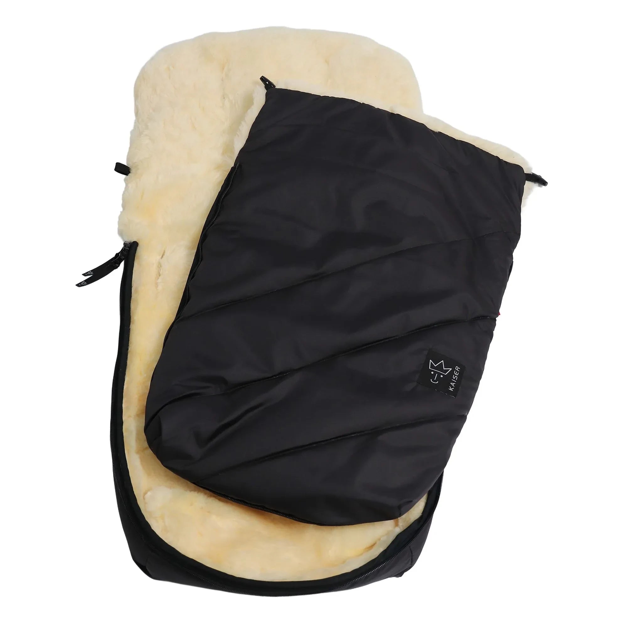 Kaiser - Hugo Lamb Leather Universal Foot Cover | Black