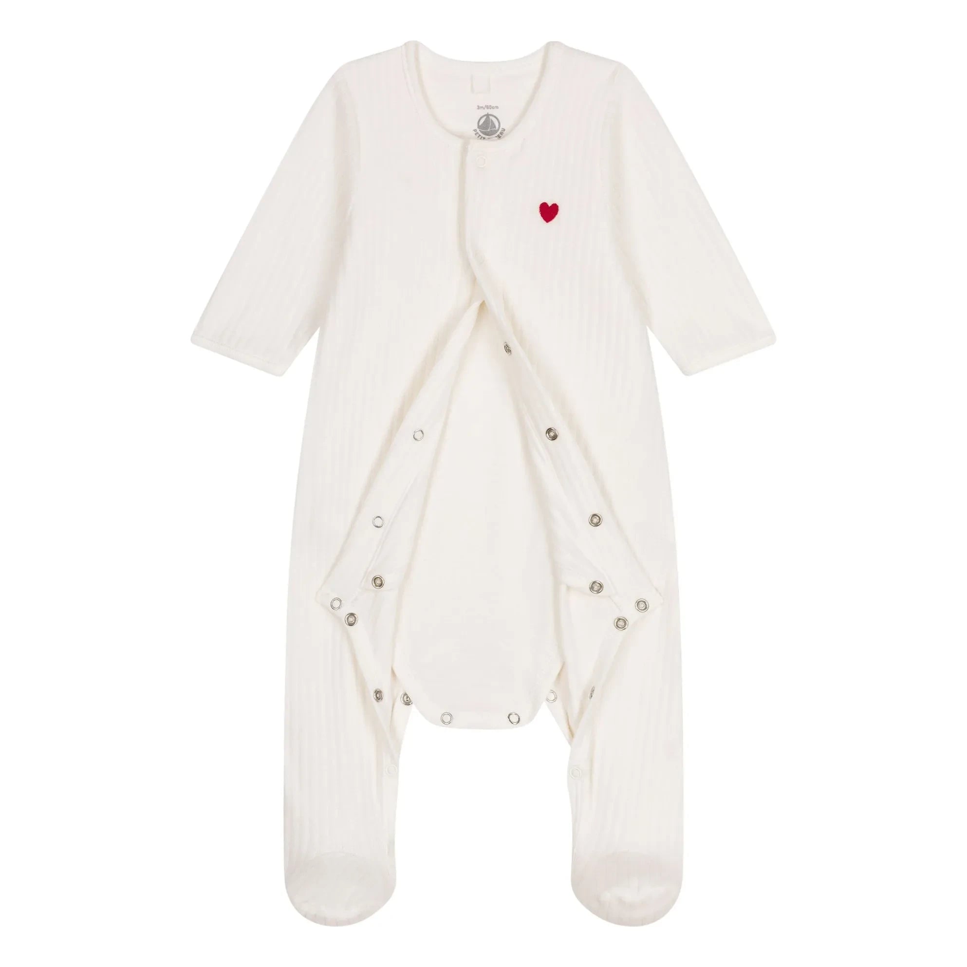 Petit Bateau - Fox Organic Cotton Pajamas | Off-White