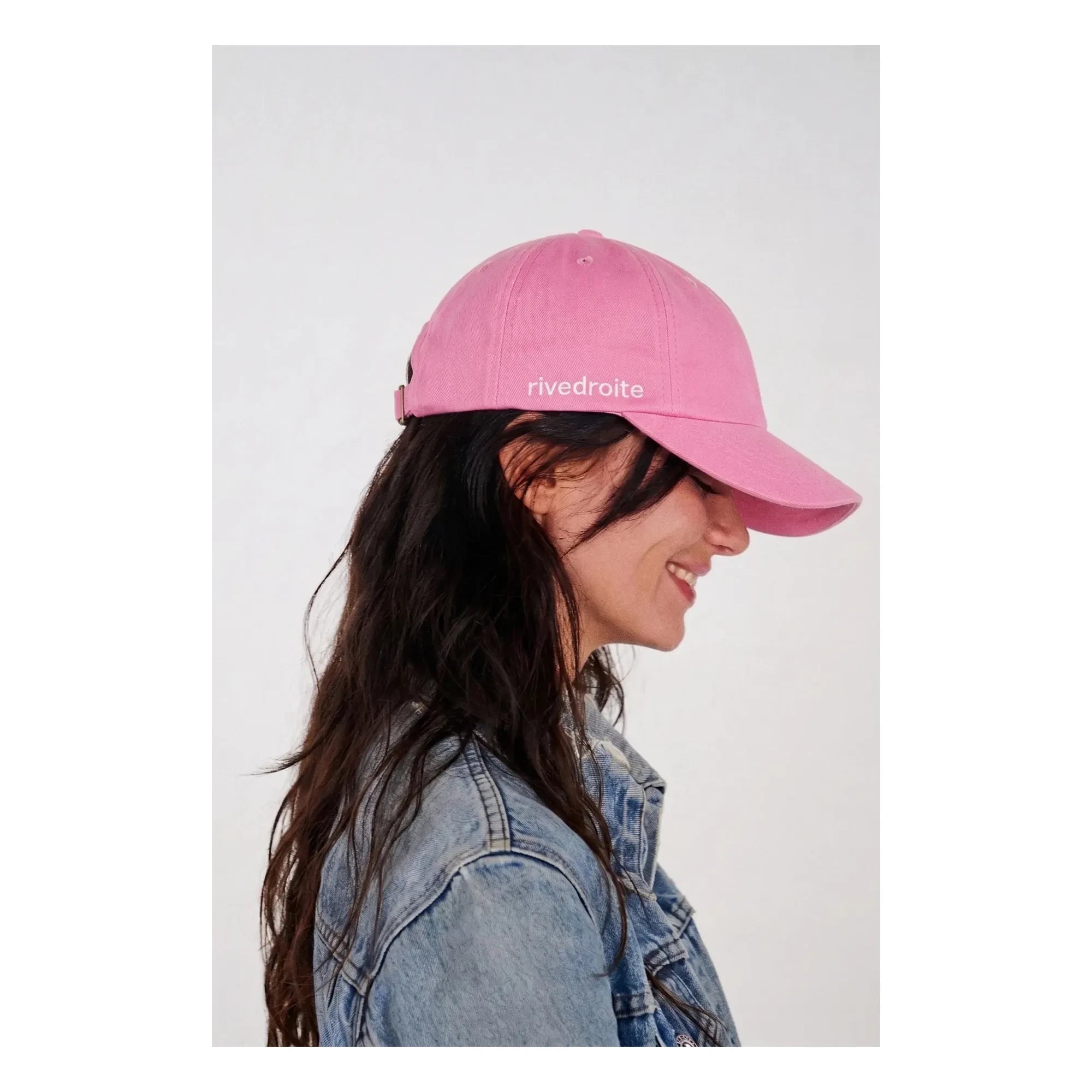 rivedroite - Colette recycled cotton hat | Rosewood