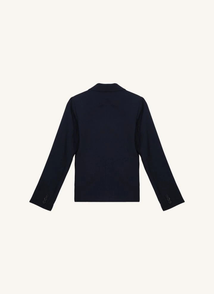 Smallable Kid - Oxford Jacket | Navy Blue