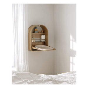 KAS Kopenhagen - Kai Wall-Mounted Changing Table | Oak