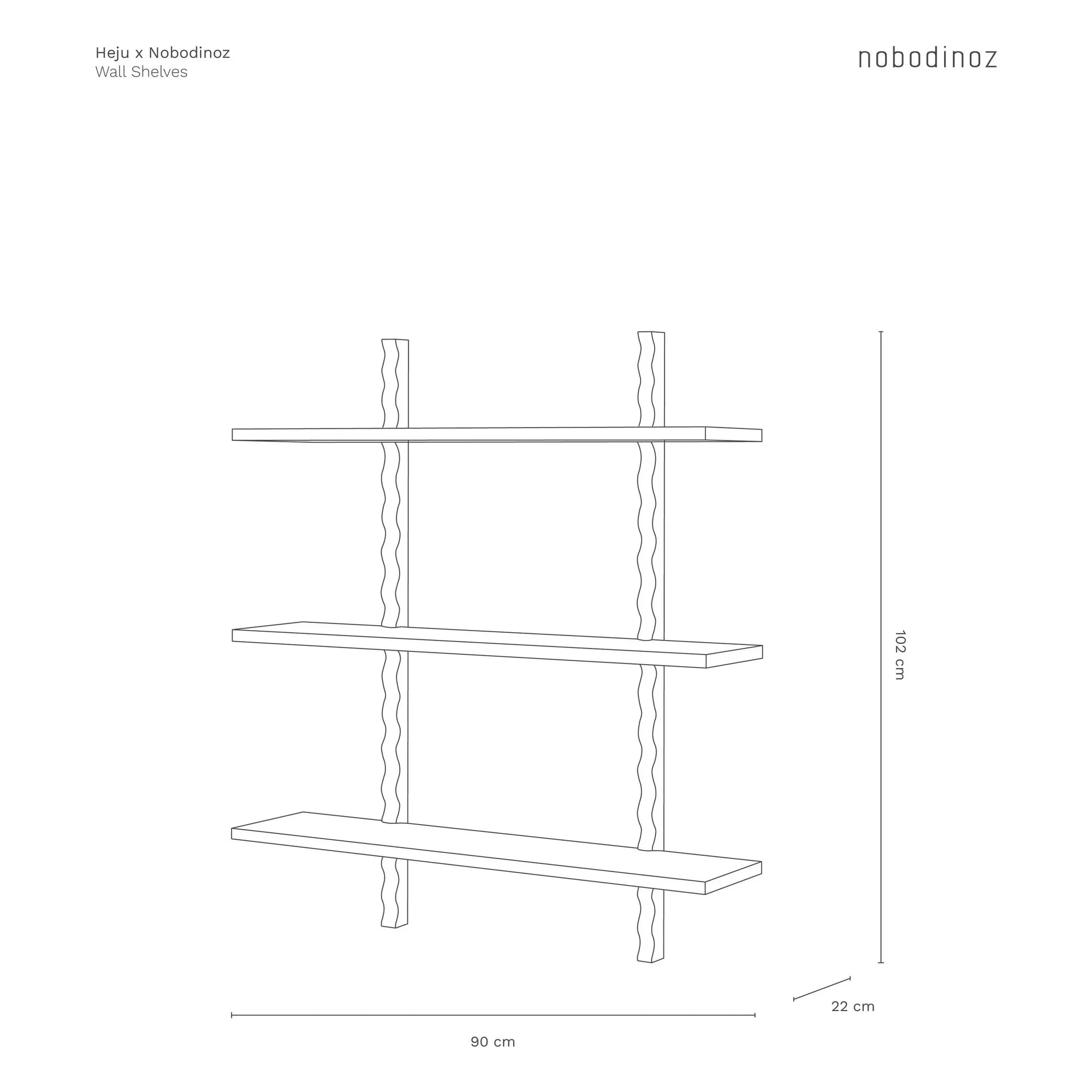 Nobodinoz - Nobodinoz x Heju Wall Shelf