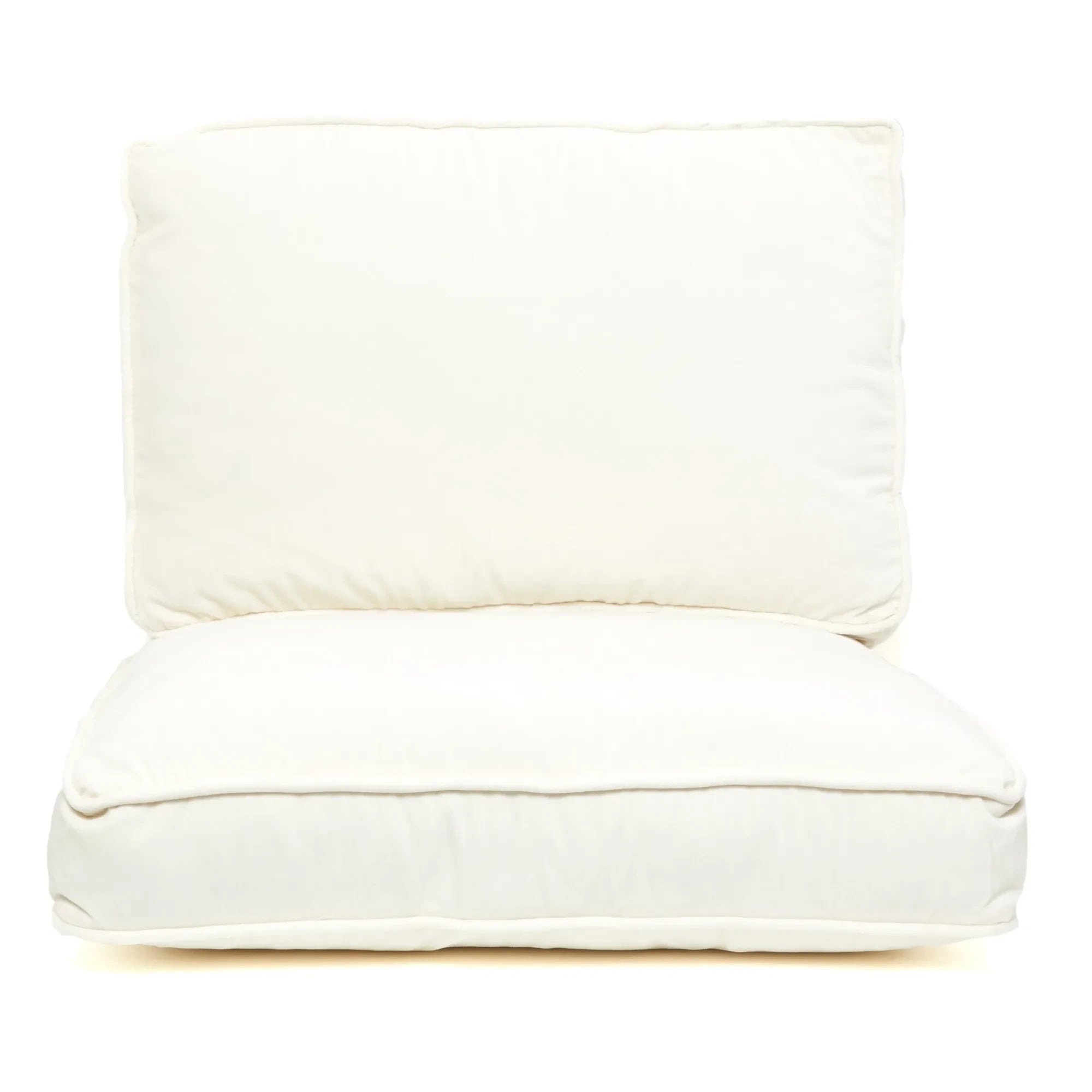 Honoré - Croisette White Epoxy and Cotton Armchair | White