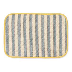 Le Monde Sauvage - Double-Sided New York American Serving Plate - Set of 4 | Blue