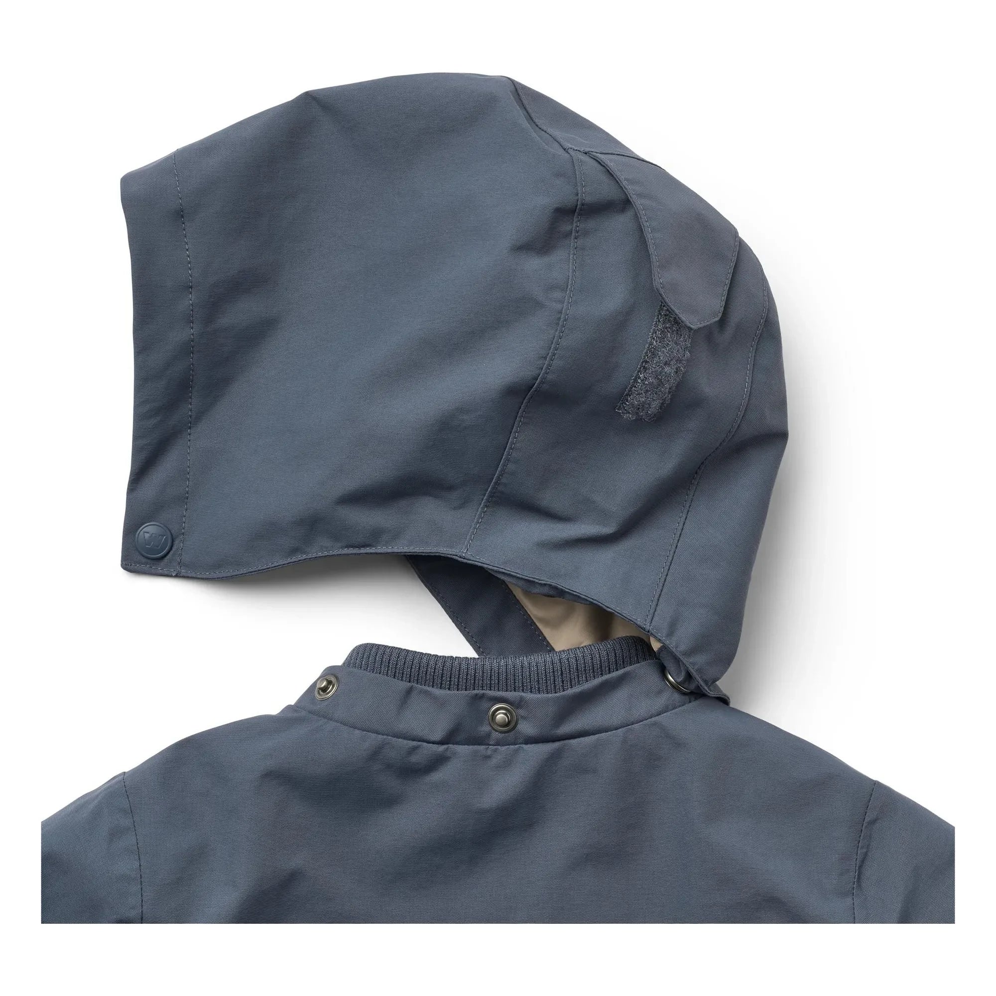 Wheat - Alke Recycled Fiber Parka | Grey Blue