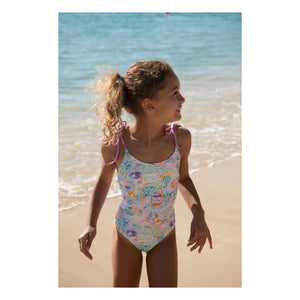 Lison Paris - Bloom Parc One Piece Swimsuit Recycled Fiber | Pale Pink