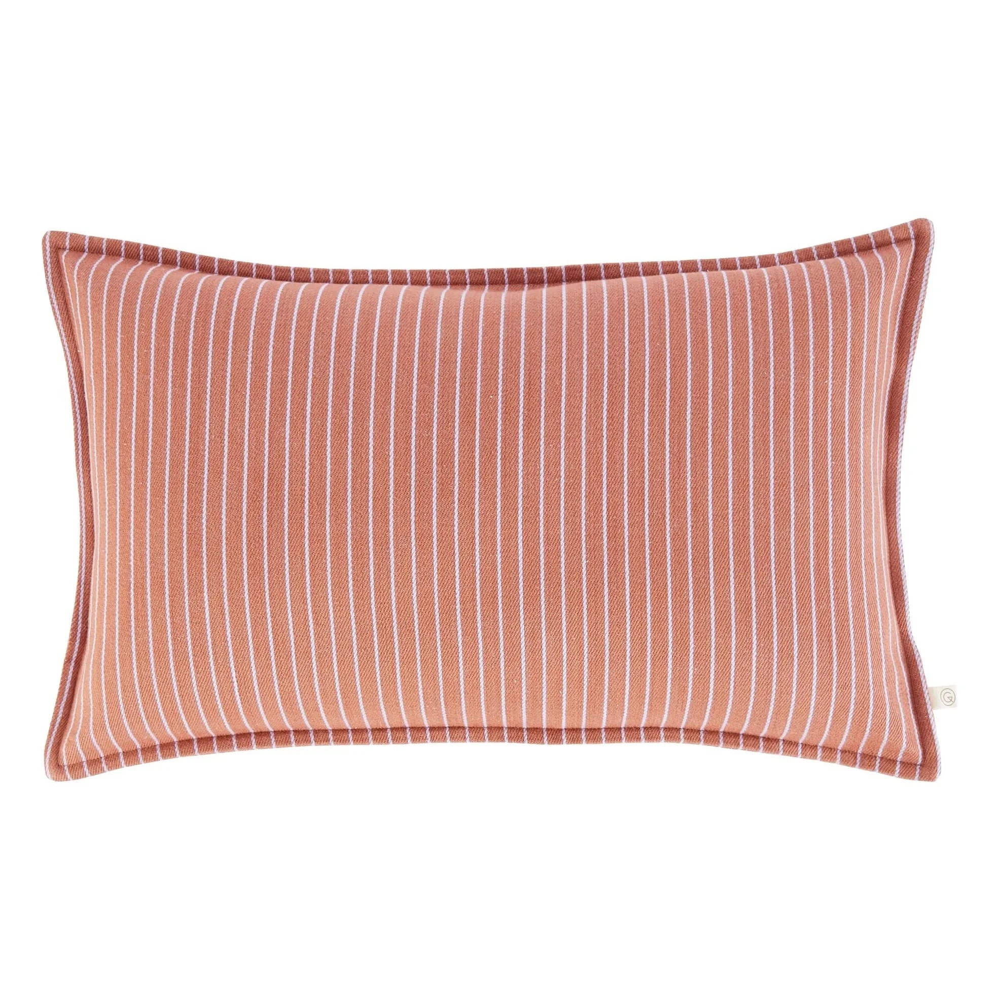 Gabrielle Paris - Lilac striped pillowcase | Pink