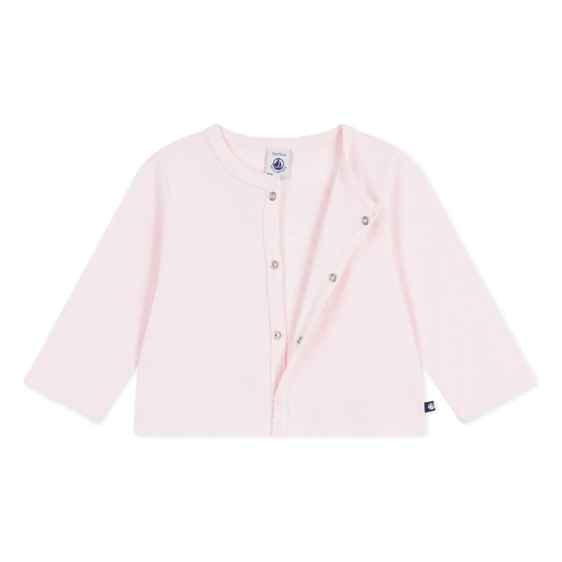 Petit Bateau - Plain Vest | Pale Pink