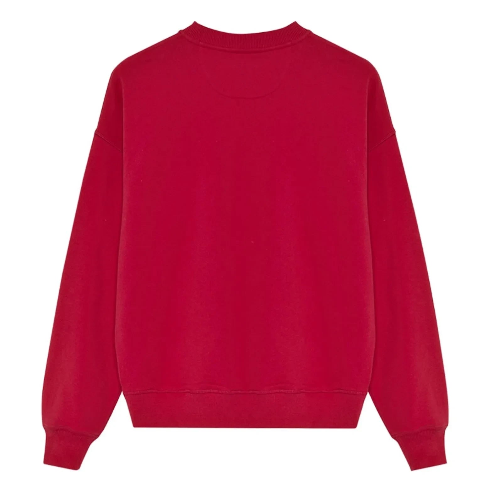the new society - TNS Logo Cotton Sweatshirt | Red