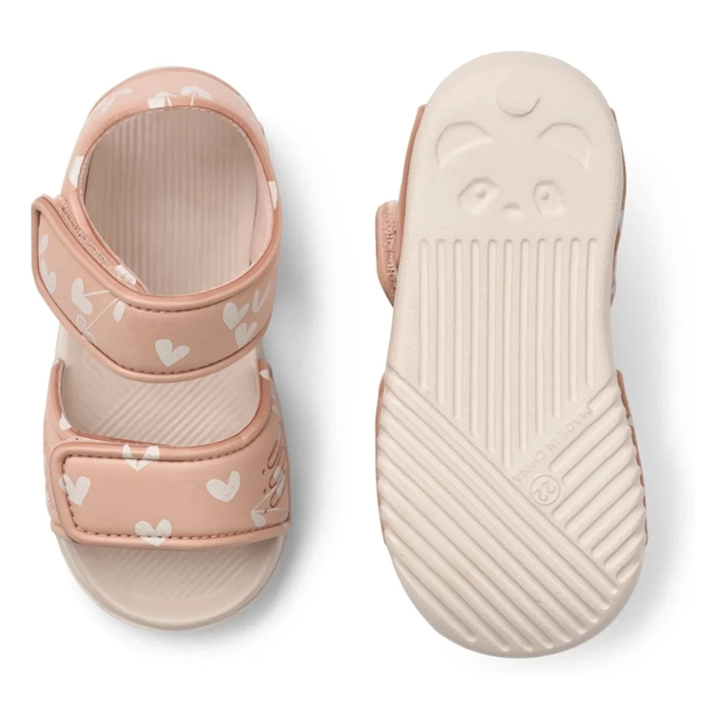 Liewood - Blumer Cœurs Sandals | Pink