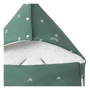 Les Petites Billes - Double-Sided All-Season Baby Nest | Green