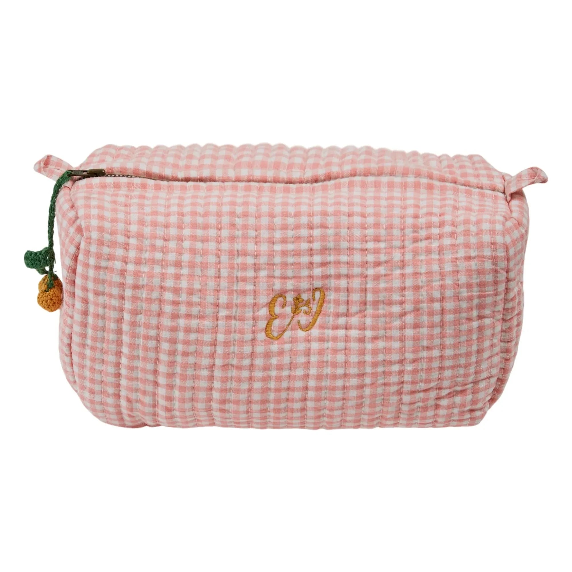 Emile et Ida - Vichy Cosmetic Bag | Pink
