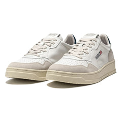 Autry - Medalist Low Leather/Suede spor ayakkabı | Mavi