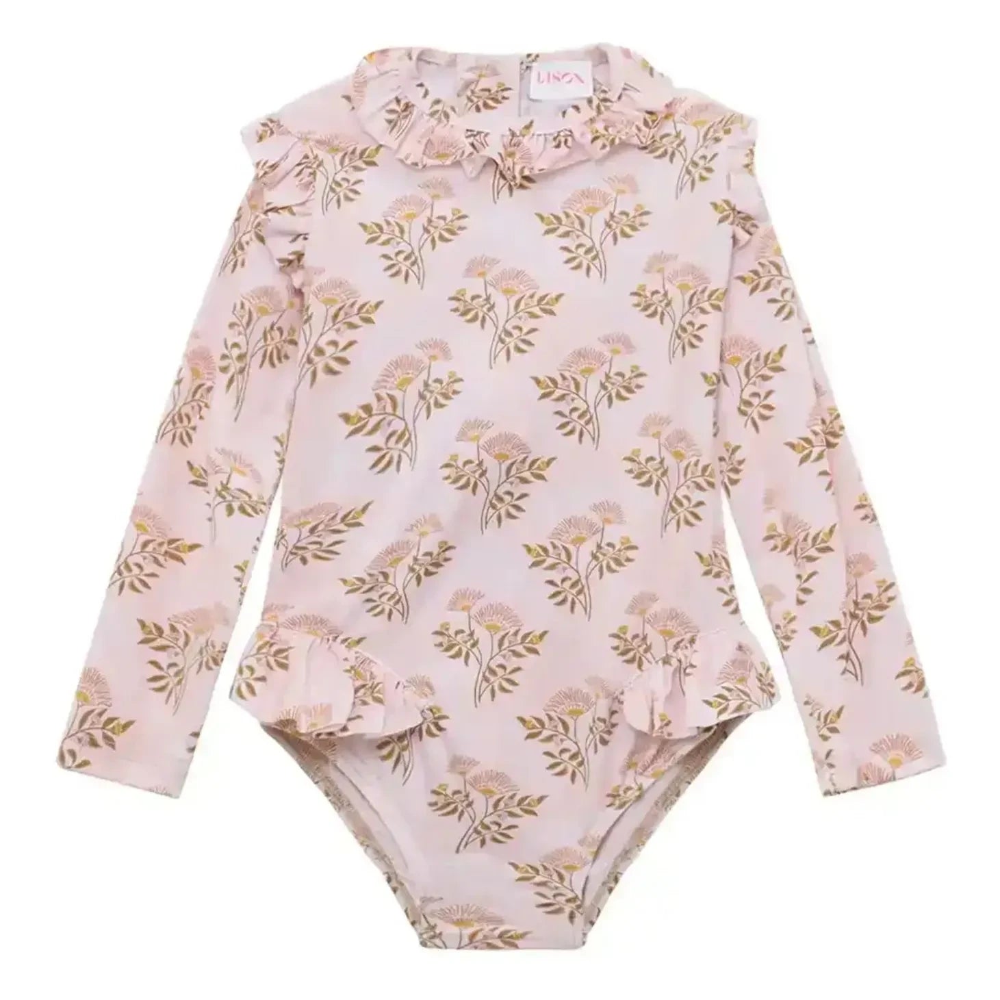 Lison Paris - Jasmine Fleuri UV Protective Swimsuit | White