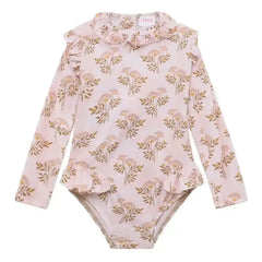 Lison Paris - Jasmine Fleuri UV Protective Swimsuit | White