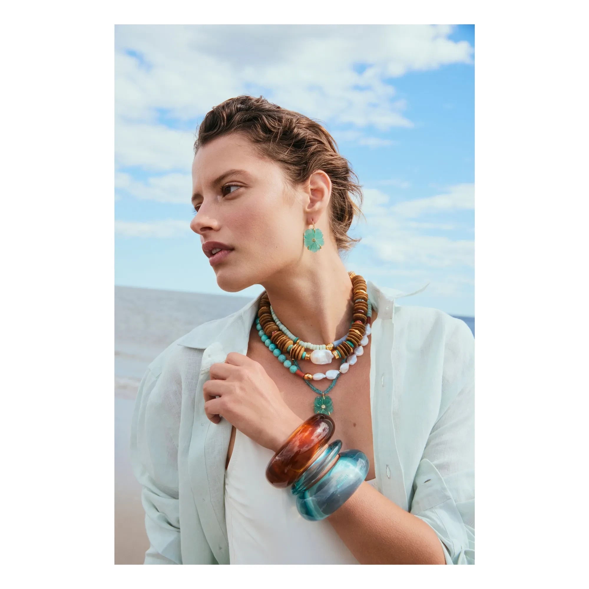 Lizzie Fortunato - Brown Bracelet | Brown