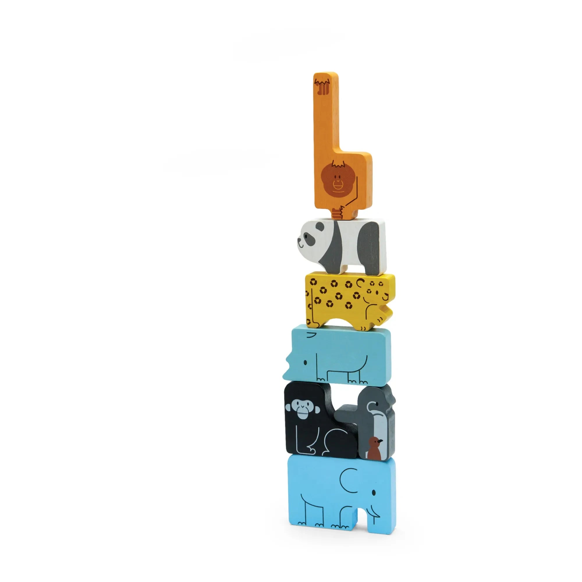 Plan Toys - 2-in-1 Animal Puzzle