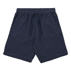 Universal Works - Short Dot Waffle | Dark Blue