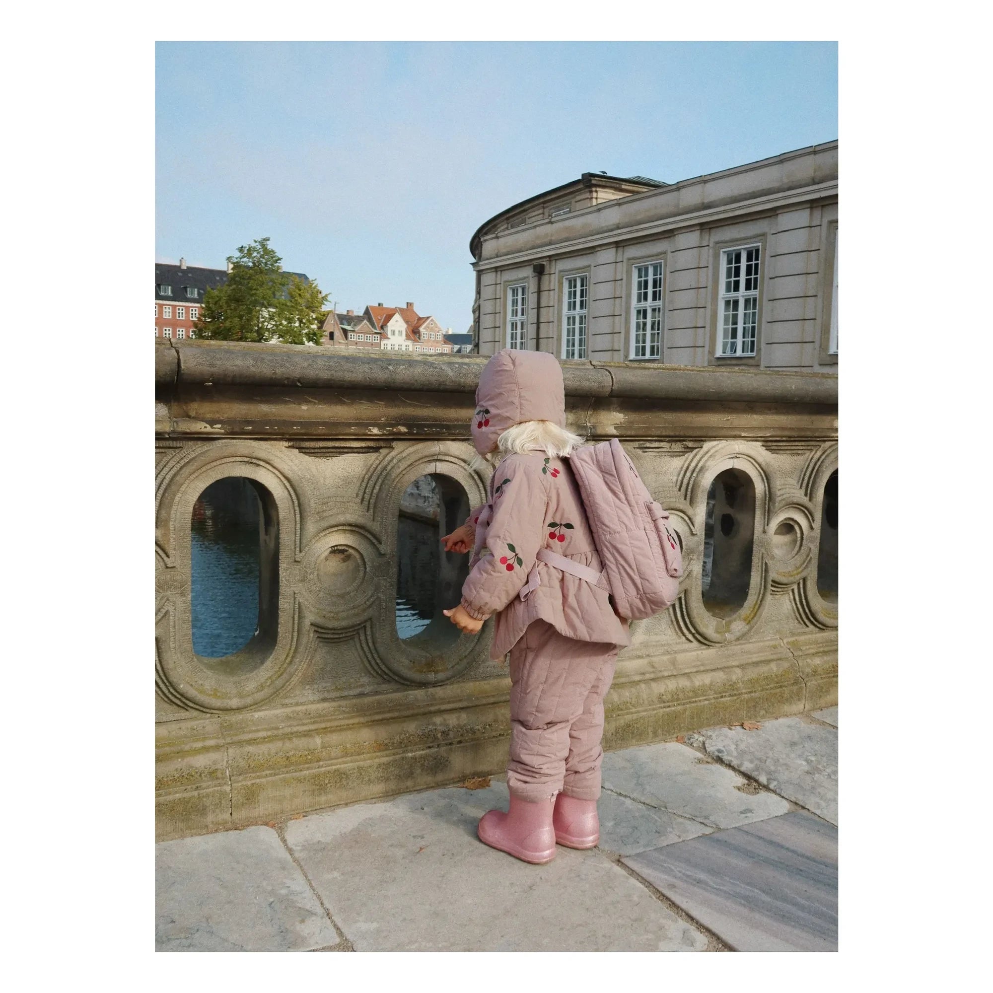 Konges Sløjd - Juno Cherry Quilted Backpack | Mauve