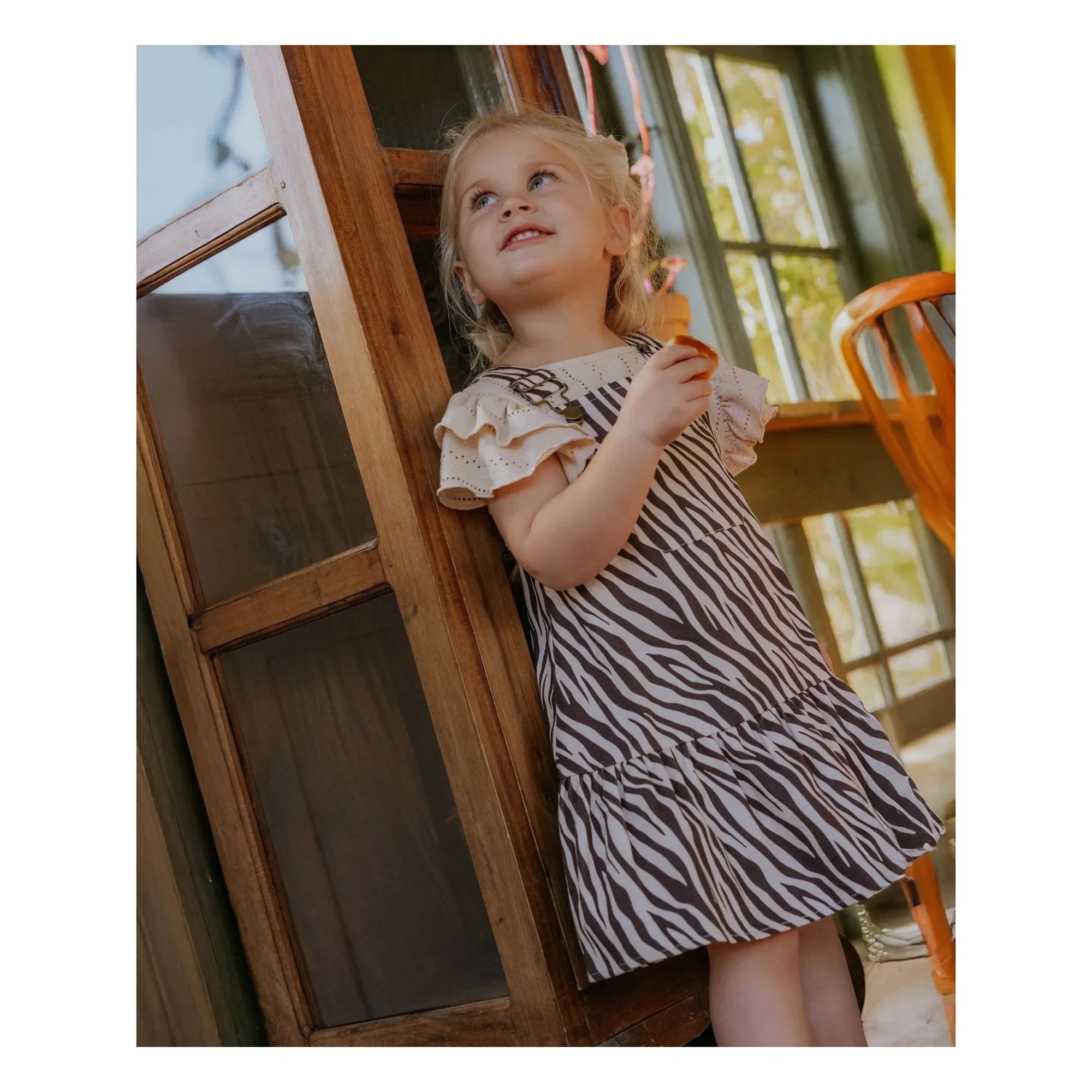 Fliink - Duna Zebra Dress | Black