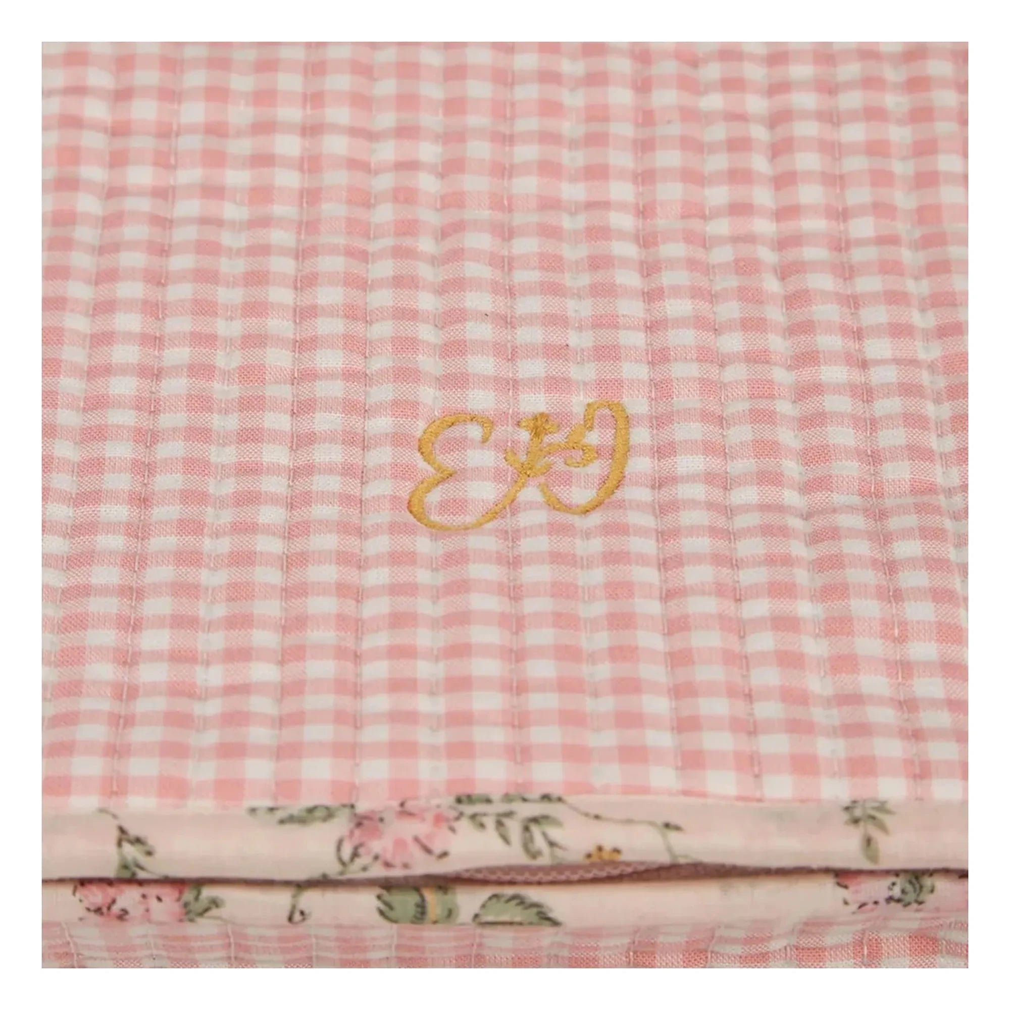 Emile et Ida - Large Vichy Storage Box | Pink
