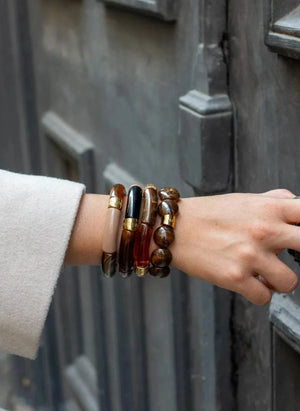 Parabaya - Bombom Cacao Bracelet | Brown