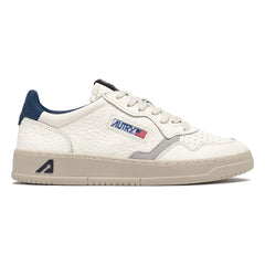 Autry - Medalist Low-Texture Leather and Suede Sneakers | Blue