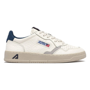 Autry - Medalist Low-Texture Leather and Suede Sneakers | Blue