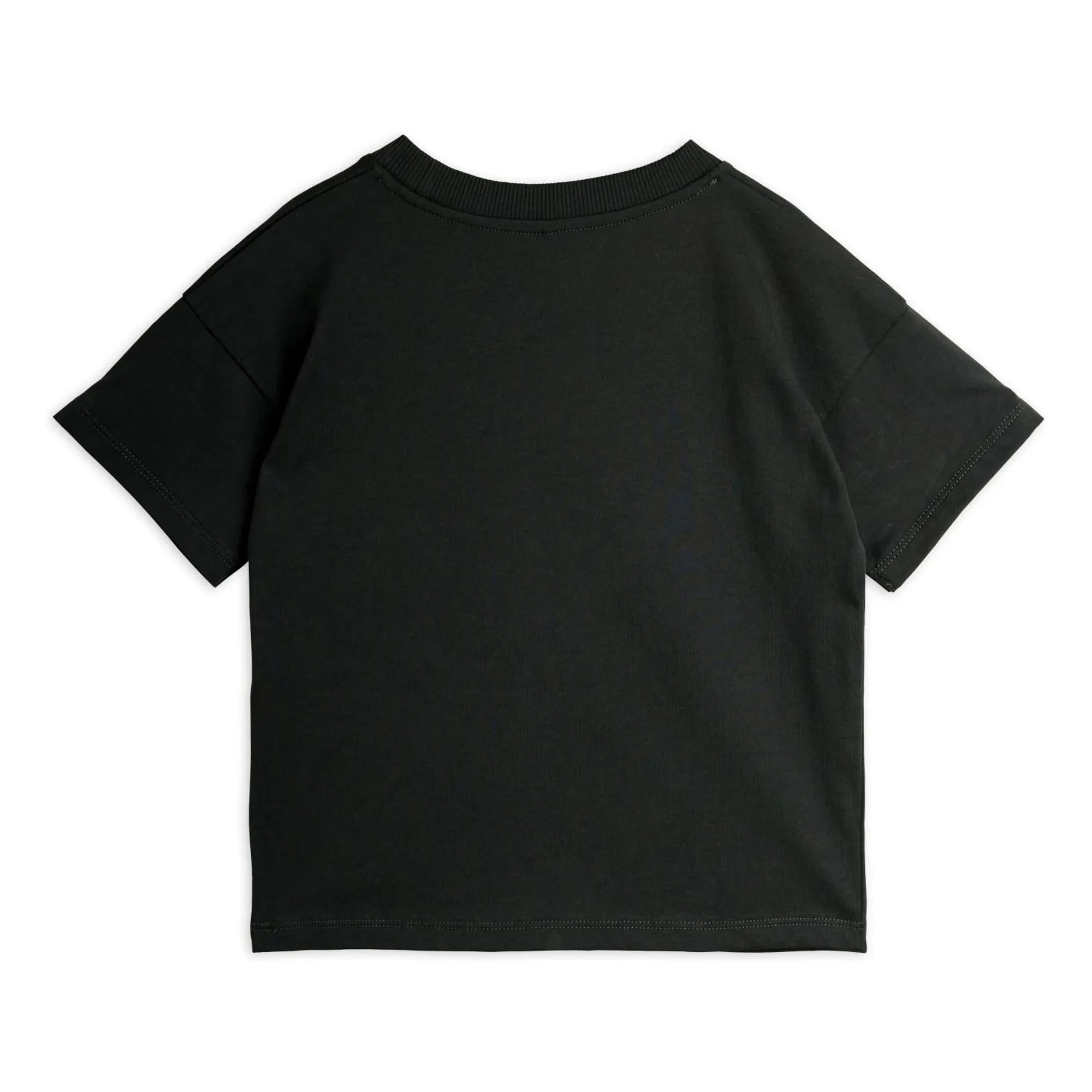Mini Rodini - Panther organik pamuk T-shirt | Siyah