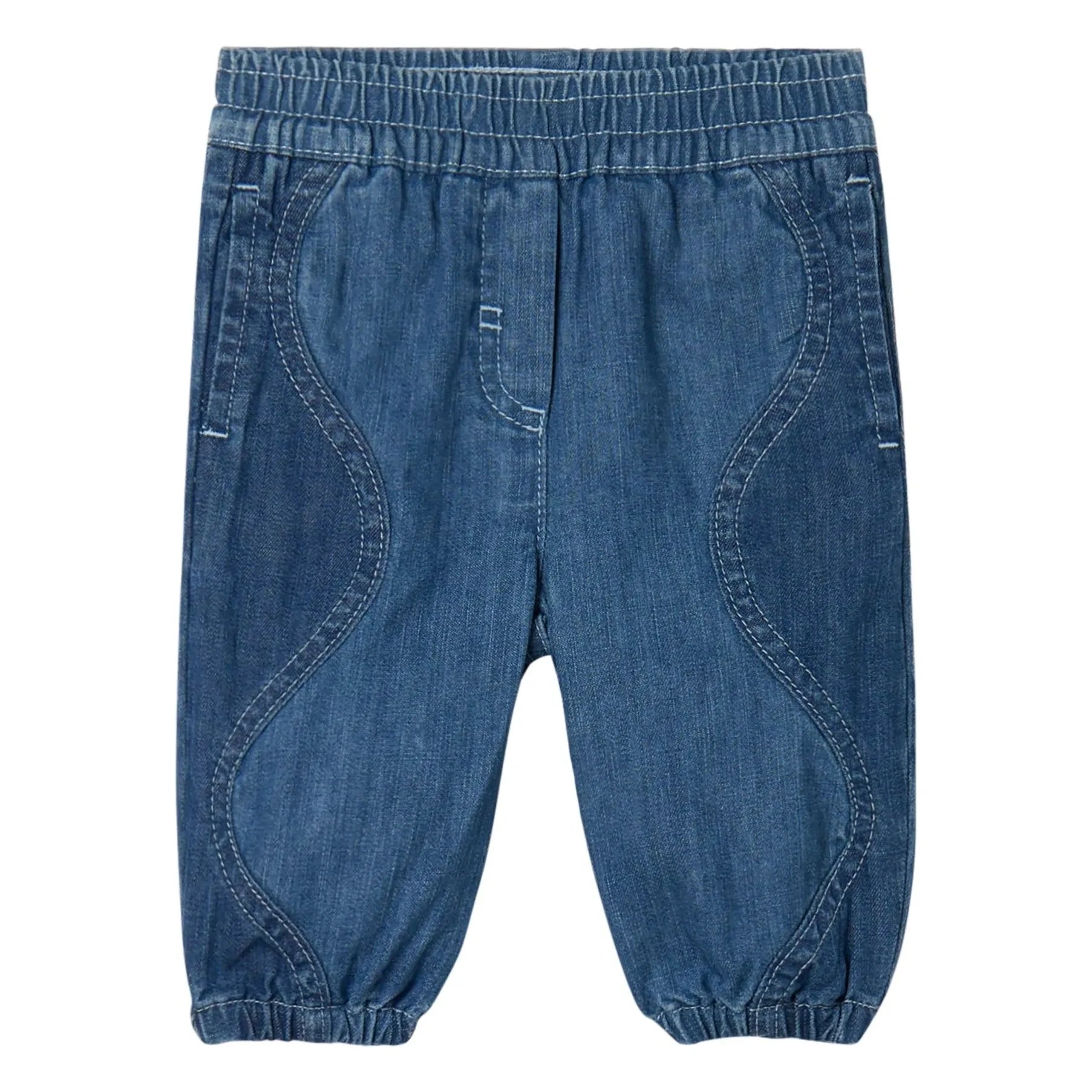 Stella McCartney Kids - Elastic Jean | Blue
