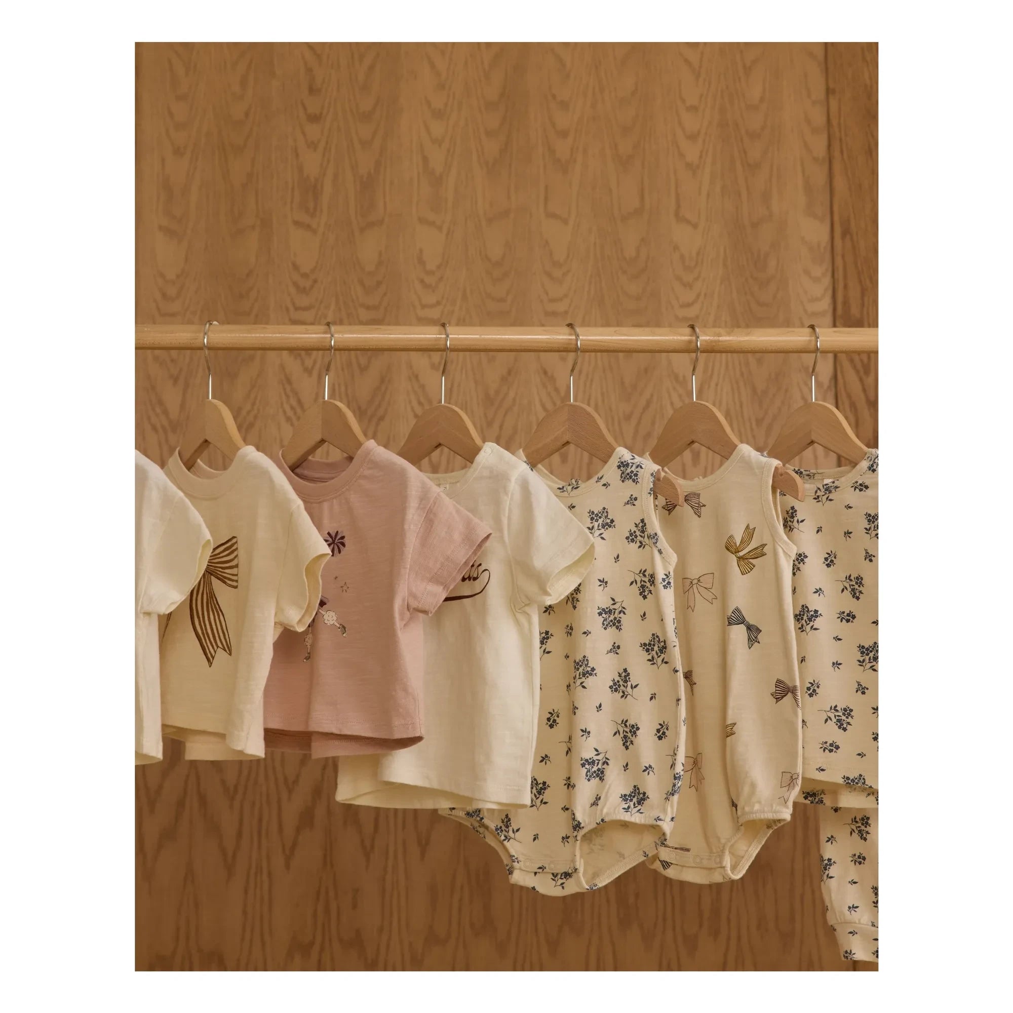 Rylee + Cru - Square Cut Ruffled T-Shirt | Ecru