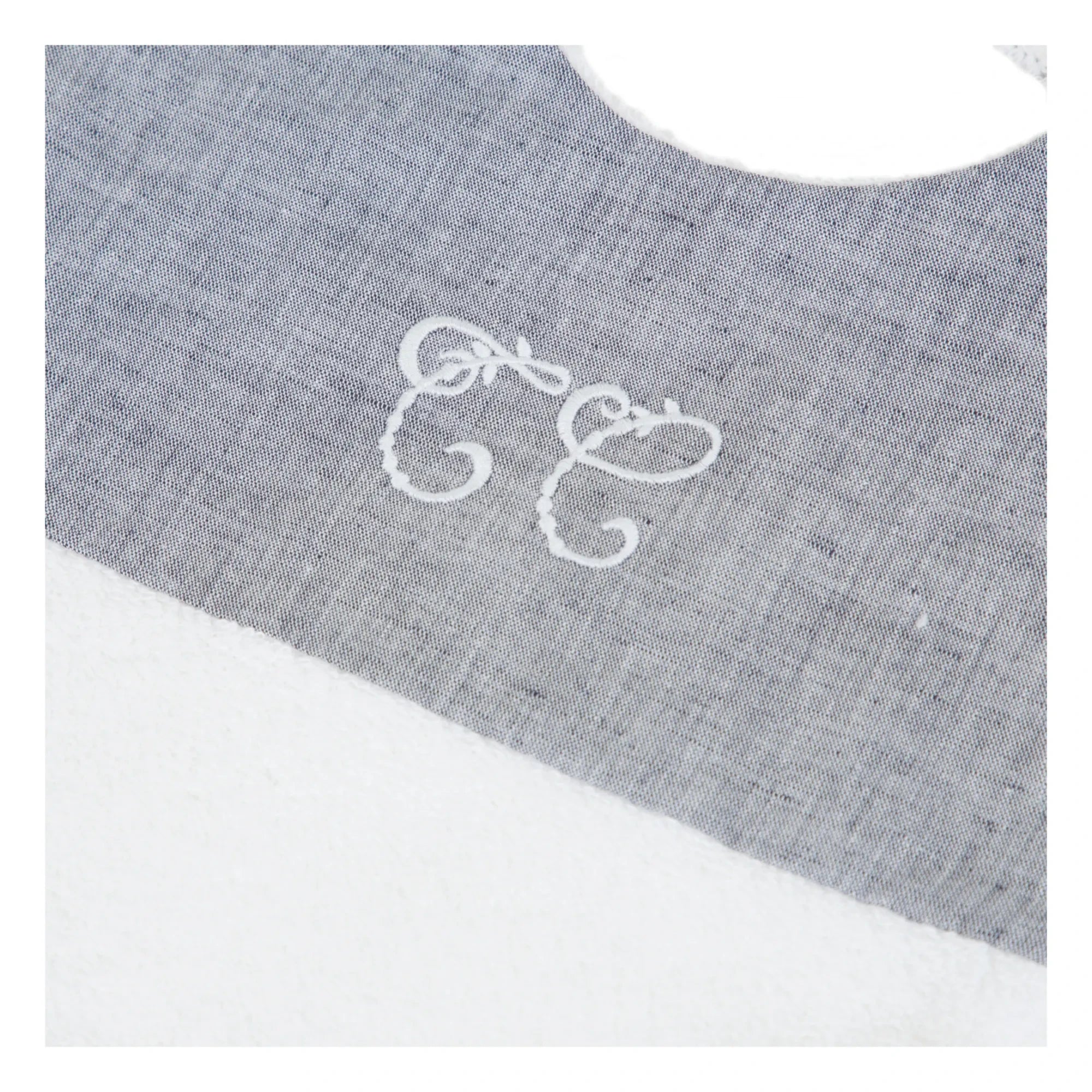 Tartine et Chocolat - Leaf Bib | Navy Blue