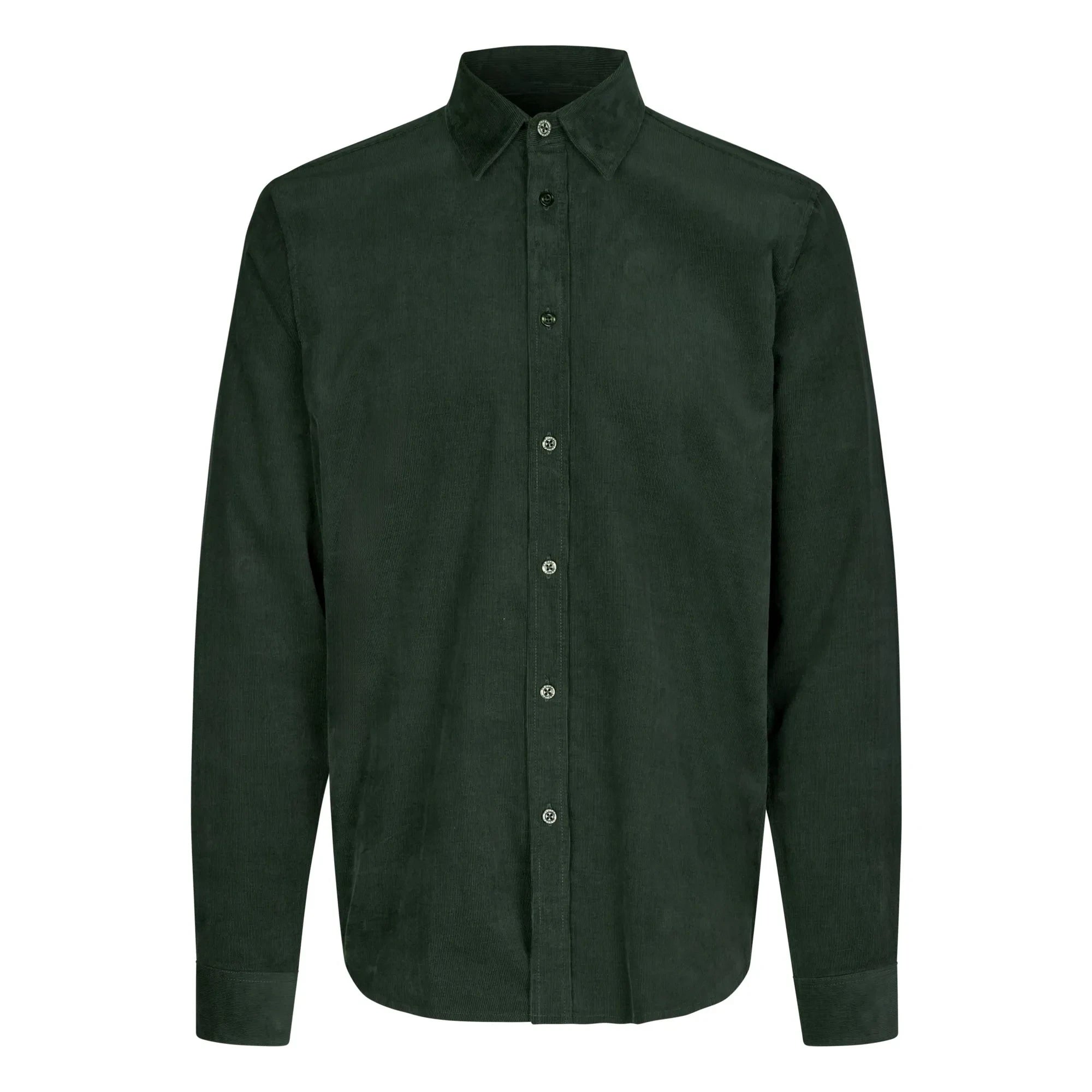 Samsoe Samsoe - Saliam NX organic cotton shirt | Dark green