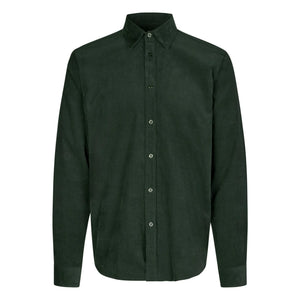 Samsoe Samsoe - Saliam NX organic cotton shirt | Dark green