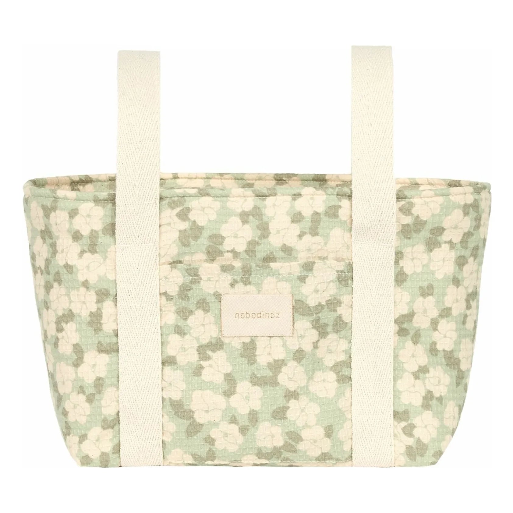 Nobodinoz - Opera Sakura Baby Stroller Organizer Bag | Sage