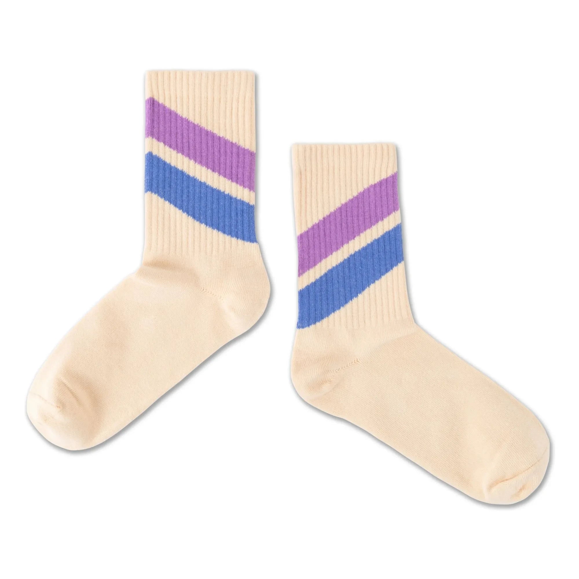 Repose AMS - 3-Pack Striped Socks Set | Beige