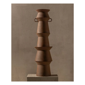 Serax - Marie-Ann Stoneware Vase, Marie Michielssen | Brick Red