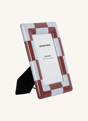 Present Time - Firenze Photo Frame | Burgundy