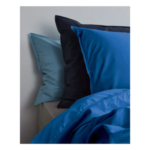 Suite 702 - Organic Percale Duvet Cover | Cobalt Blue