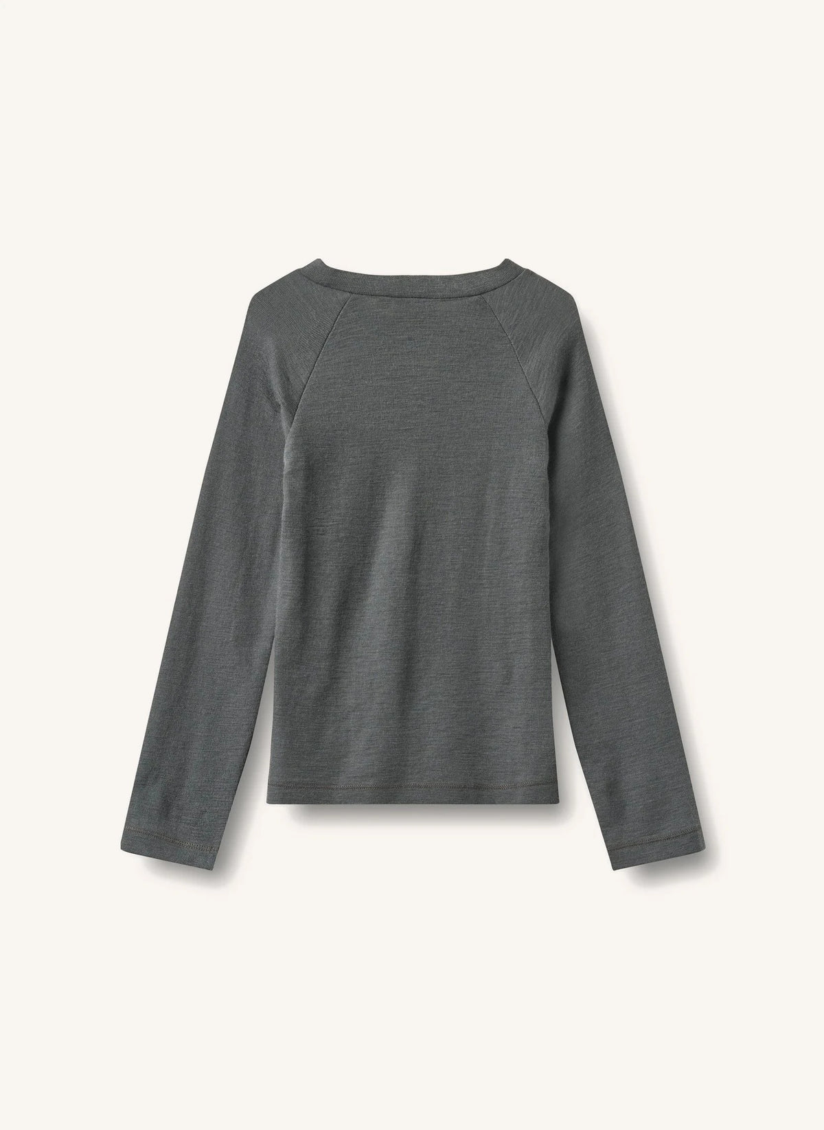 Wheat - Maane Merino Wool T-Shirt | Brown