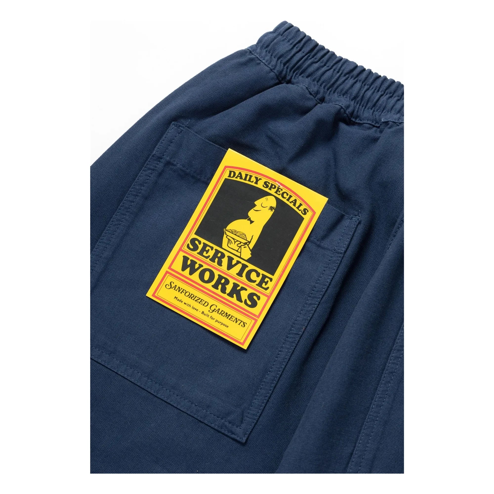 Service Works - Classic Chef Pants Made of Organic Cotton | Dark Blue