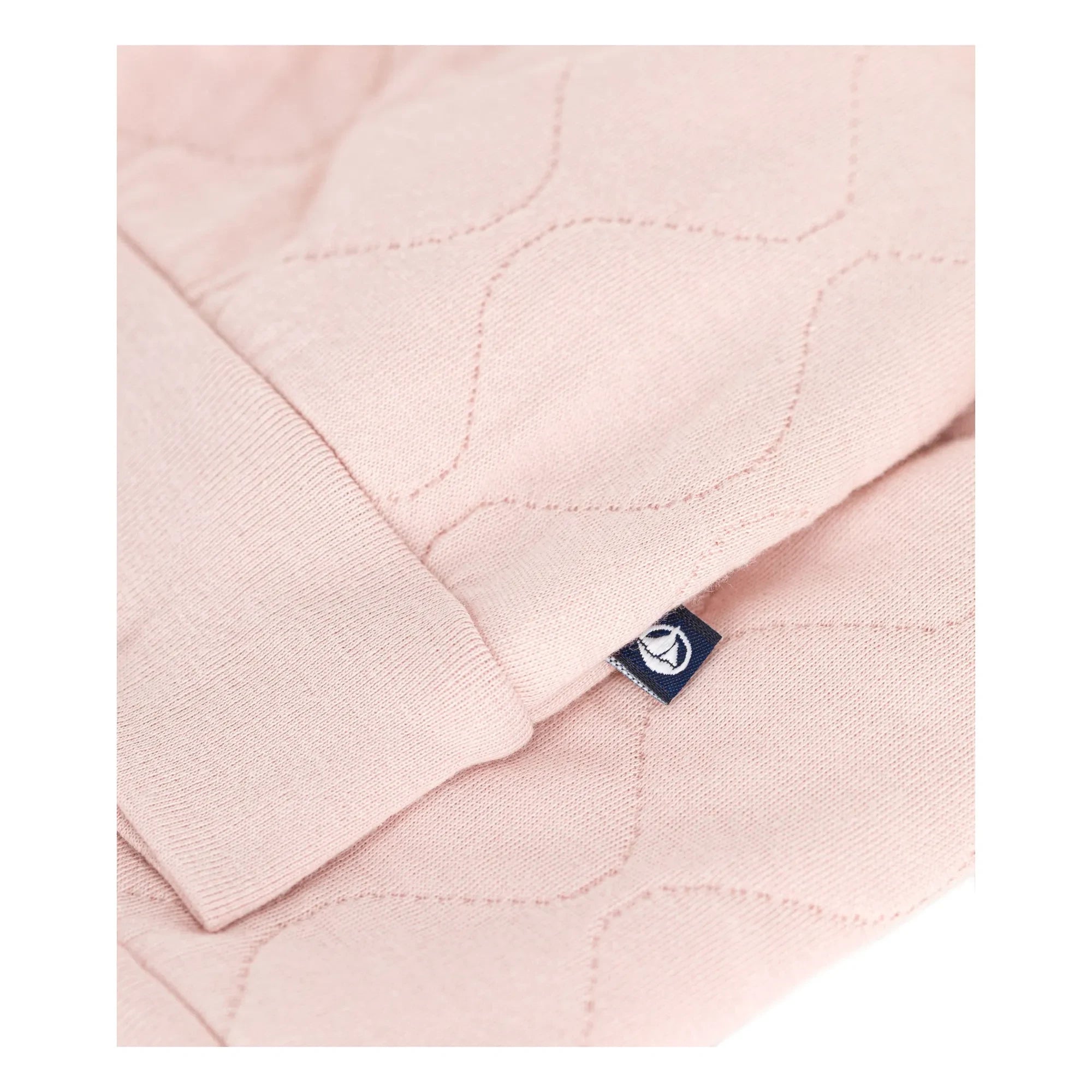 Petit Bateau - Teddy Tubique Quilted | Light Pink
