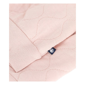 Petit Bateau - Teddy Tubique Quilted | Light Pink