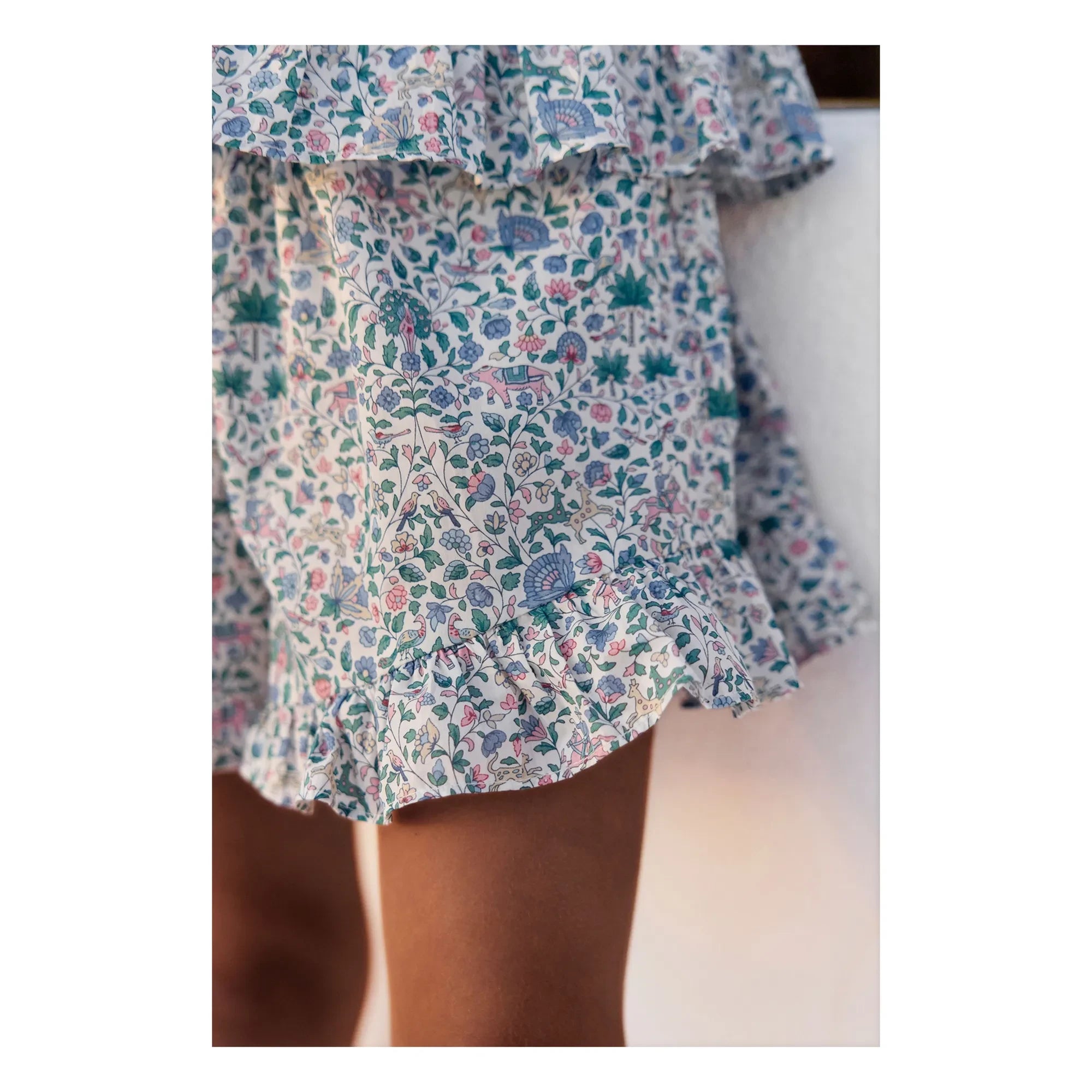 Tartine et Chocolat - Liberty Blouse and Shorts Set | White